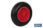 WHEELBARROW WHEEL WITH BEARING | MANUFACTURED WITH PNEUMATIC ABS TYRE | FOR LOADS UP TO 140KG