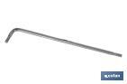 LLAVE ACODADA PARA TORNILLOS RIBE | CON MEDIDAS DESDE  RIBE-4 HASTA RIBE-10 | FABRICADA EN ACERO AL CROMO VANADIO