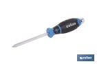Destornillador Phillips de impacto modelo GripForce - Cofan