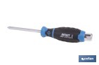 Destornillador Phillips de impacto modelo GripForce - Cofan