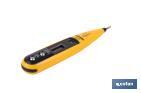 Digital voltage tester | 0-220 AC/DC | Size: 140mm - Cofan