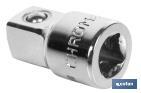 Drive socket adaptor | Size from 1" to 3/4" | Chrome-vanadium steel - Cofan