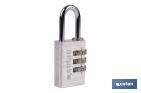 Combination Padlock with 3 digits | Safe lock for daily use - Cofan