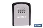 Key safe box | 4 digit resettable combination - Cofan