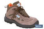 BOTA PIEL AFELPADA S1P METAL FREE