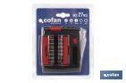 Kit of 1/4" bits - Cofan