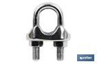 STAINLESS STEEL A-2 WIRE ROPE CLIP DIN-741