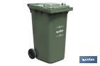 2-WHEEL RUBBISH BIN 240L