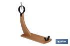 JAMONERO GÓNDOLA | MODELO RESERVA | FABRICADO EN MADERA | MEDIDAS 37,5 X 16,8 X 60 CM