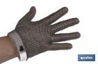 GUANTES ANTICORTE | MALLA FABRICADA EN ACERO INOX | GUANTE DE METAL PARA TRABAJO DE SEGURIDAD | TALLA M, L Y XL