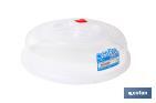 MICROWAVE COVER | UDAI MODEL | CLEAR POLYPROPYLENE | SIZE: 26.5 X 8.2CM