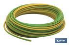 Cable H07V-K green/yellow (Roll 10m) - Cofan