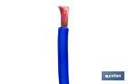 ROLLO CABLE ELÉCTRICO DE 100 M | H07V-K | SECCIÓN DE CABLE DE VARIAS MEDIDAS | COLOR: AZUL
