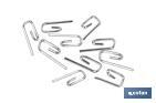 Zinc plated curtain hooks - Cofan