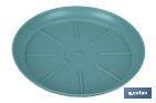 TURQUOISE FLOWER POT TRAY, ALTEA MODEL