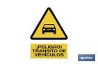 DANGER VEHICLE TRAFFIC