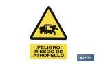 Riesgo de atropello - Cofan