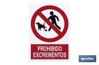 Prohibido Excrementos - Cofan