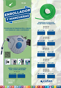 Enrollador y Mangueras