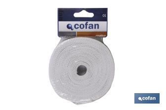 ROLLADENGURT IM BLISTER 22MM X 5 UND 6 M (GRAU/BEIGE) - Cofan