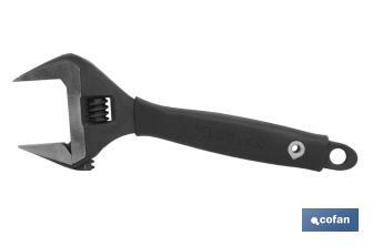 Adjustable wrench | Wide jaw adjustable wrench | Available in various sizes and openings | Adjustable wrench - Cofan