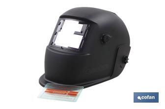 Automatic welding helmet | Suitable for ARC/MIG/MAG/TIG welding | Maximum face protection - Cofan
