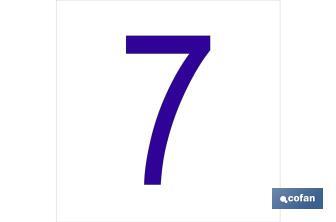 7 Número en glasspack - Cofan