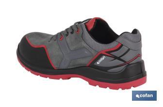 Zapato Deportivo | Seguridad S3-SRC | Modelo Alhambra | Color Negro | Suela Antideslizante - Cofan