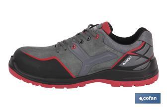 Safety Trainers | Security S3-SRC | Alhambra Model | Black | Non-Slip Sole - Cofan