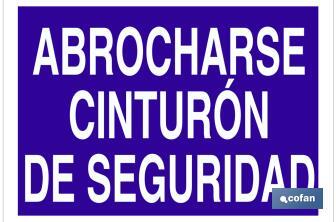 Abrocharse cinturón de seguridad - Cofan