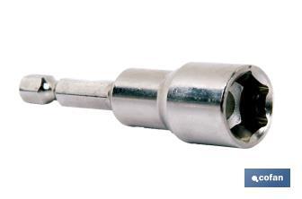 Magnetic bit holder for hexagonal screws - Cofan