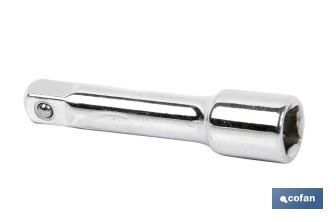 Drive extension bar | 1" drive ratchet | Size: 406mm - Cofan