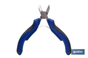 Mini diagonal pliers | Chrome-vanadium steel | Length: 6" - Cofan