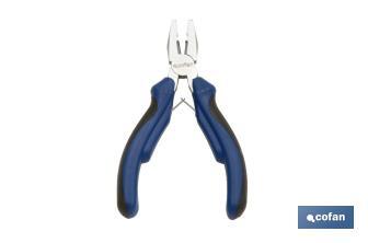 Mini combination pliers | Chrome-vanadium steel | Length: 5" - Cofan