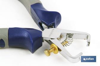 High performance hose clamp pliers | Electrician pliers with ergonomic handle | Size: 160mm - Cofan
