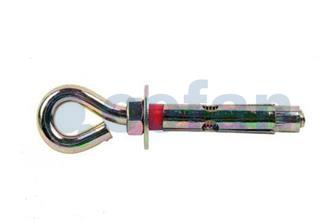 Metallic anchorage with eyebolt 6.8 Standard Blister - Cofan