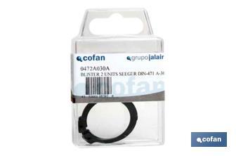 Anillos Seeger DIN-472 para Agujeros Interiores - Cofan