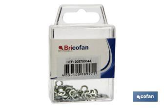 DIN 127-Federringe. Standard Blister - Cofan