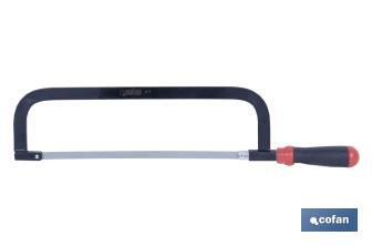 Standard hacksaw | Steel | Available in two cutting angles: 90° and 180° | Weight: 450g - Cofan