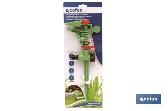 Impact irrigation sprinkler | Plastic | Suitable for garden - Cofan