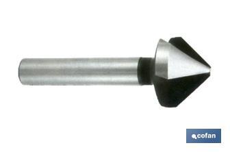 90° conical countersinks 3 blades - Cofan