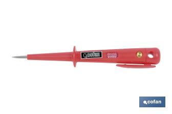 Voltage tester | 100-250V | Size: 190mm - Cofan