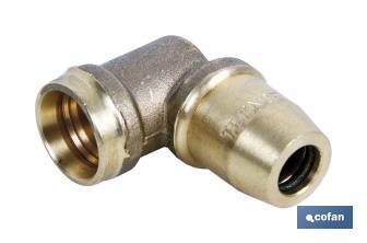 Codo conector 90°+A5 - Cofan