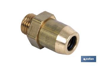 Conector Macho Pulgadas - Cofan