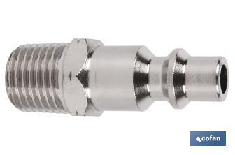 Male thread air connector - Cofan