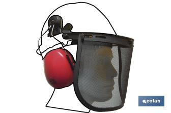Orejeras para casco  | Orejeras con reducción de ruido | Adecuado para cascos de seguridad - Cofan