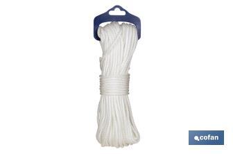 Blister pack of braided lift shade cord | Available in different sizes and colours - Cofan