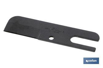 Replacement blade | For pipe shears | Diameter: 26mm (1") | Stainless steel - Cofan