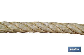 Cofan 08101065A Cuerda de sisal pita 2 cabos, Natural, 200 g