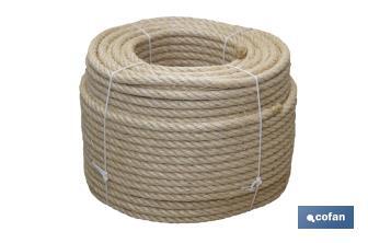 Sisal cord, 4 strands - Cofan
